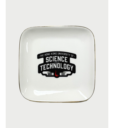 HKUST New Typography Ceramic Plate